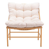 ZUO Merilyn Accent Chair Beige & Natural