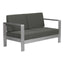 ZUO Cosmopolitan Sofa Dark Gray