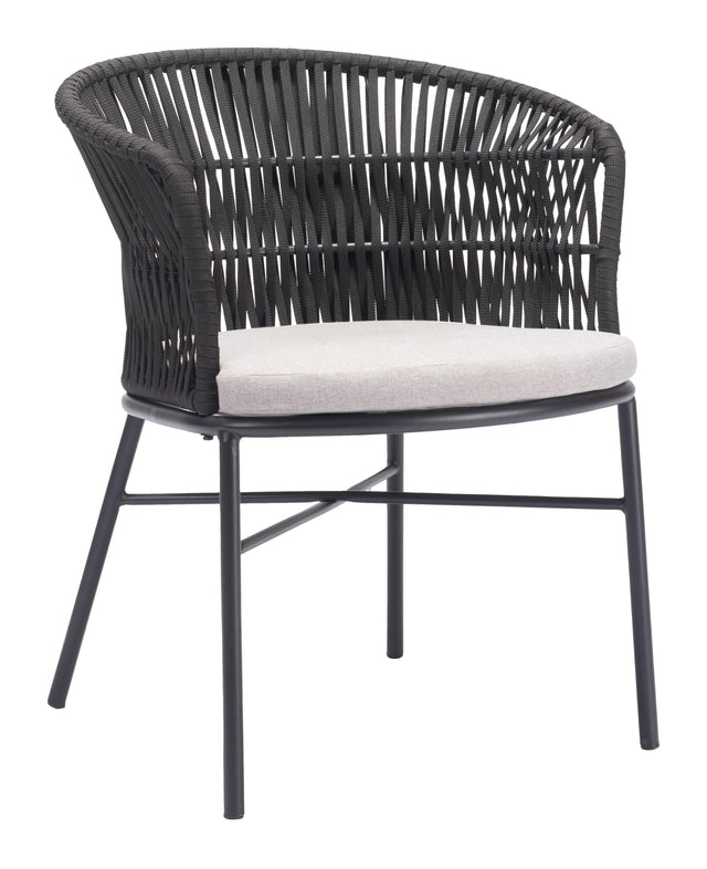 ZUO Freycinet Dining Chair (Set of 2) Black