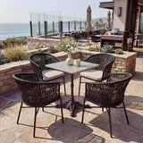 ZUO Freycinet Dining Chair (Set of 2) Black