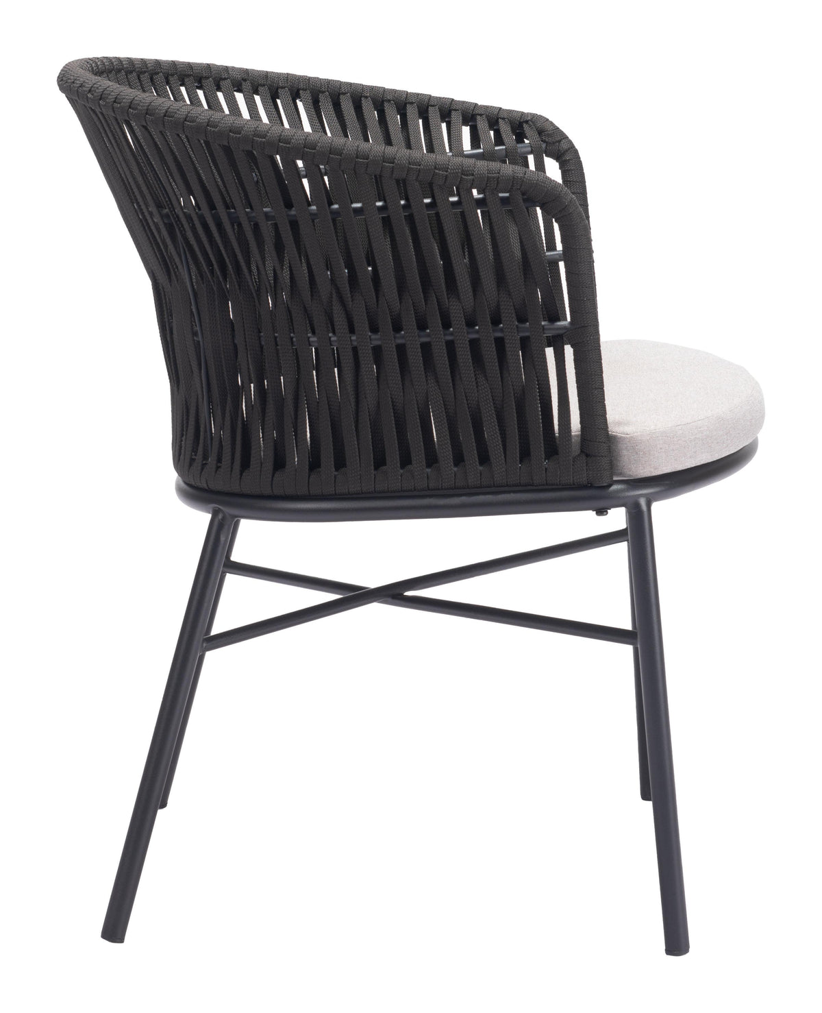 ZUO Freycinet Dining Chair (Set of 2) Black