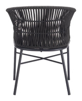 ZUO Freycinet Dining Chair (Set of 2) Black