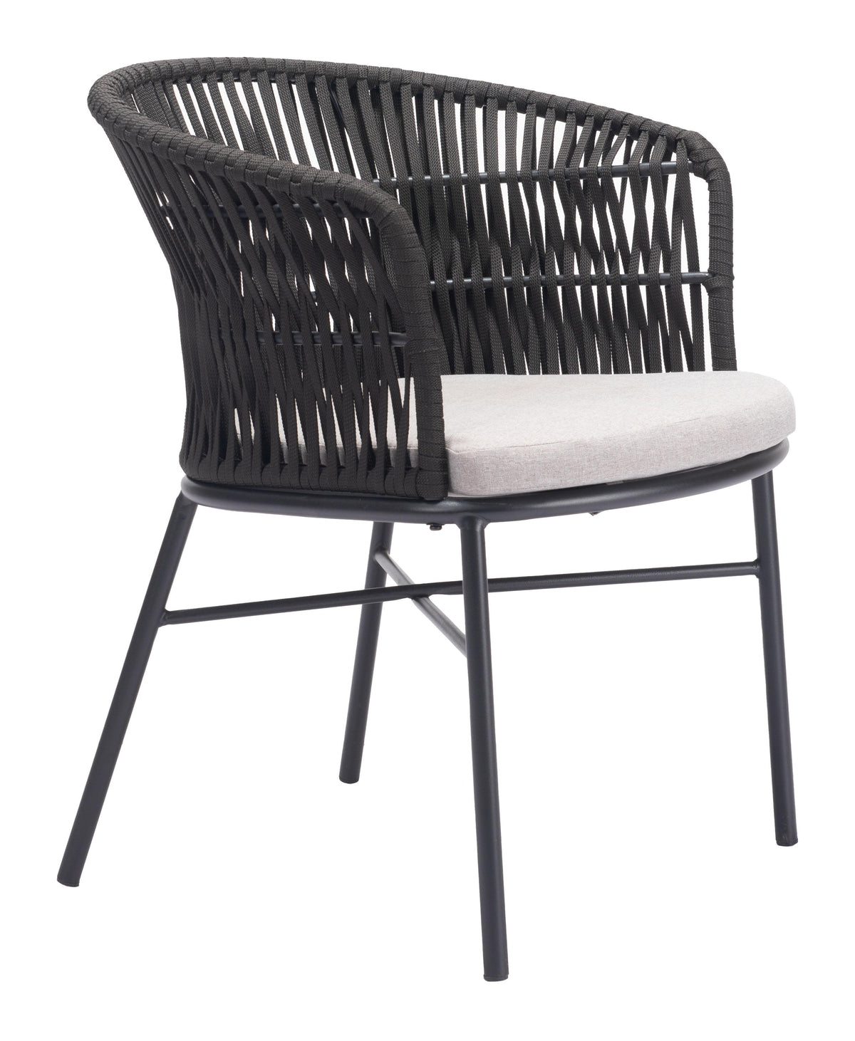 ZUO Freycinet Dining Chair (Set of 2) Black