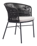 ZUO Freycinet Dining Chair (Set of 2) Black