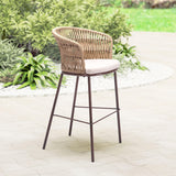 ZUO Freycinet Barstool (Set of 2) Natural