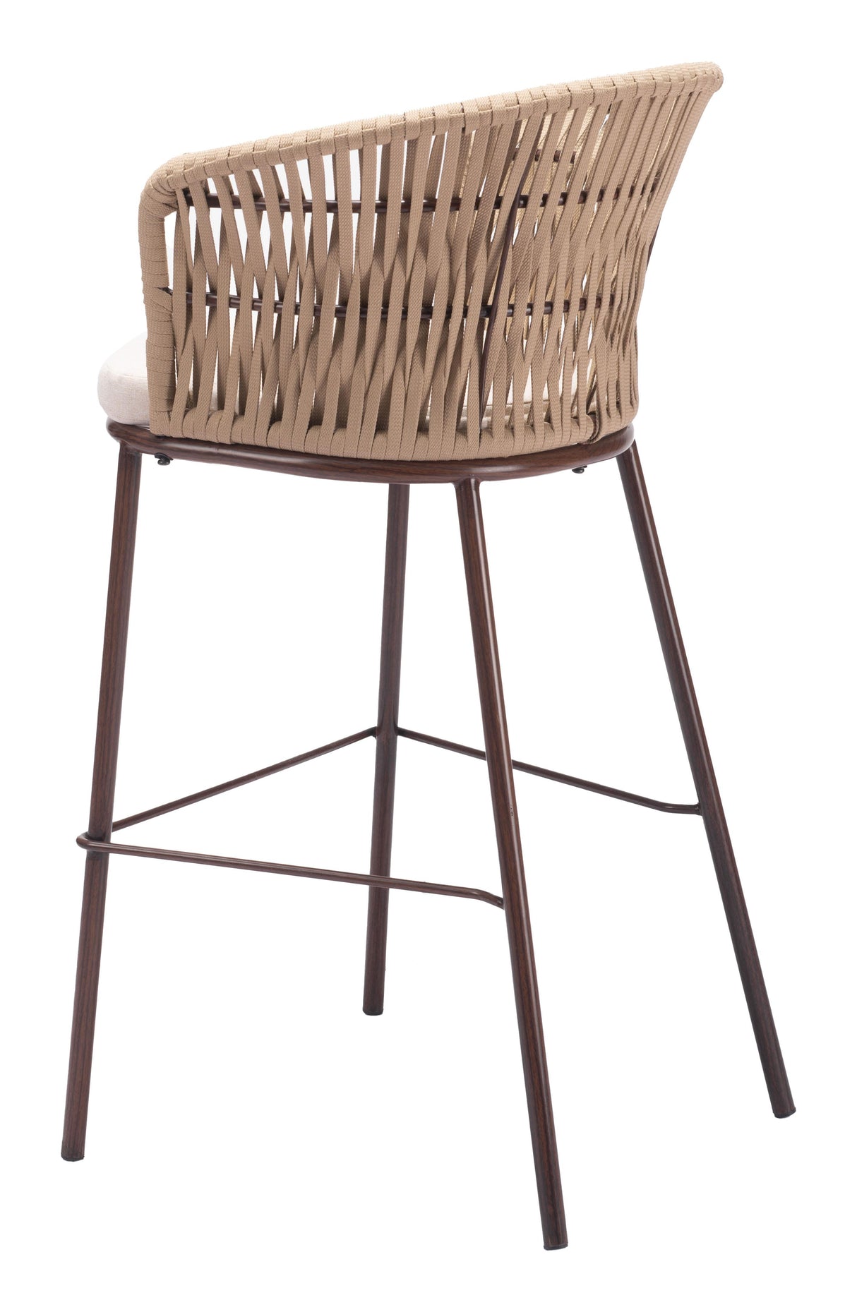 ZUO Freycinet Barstool (Set of 2) Natural