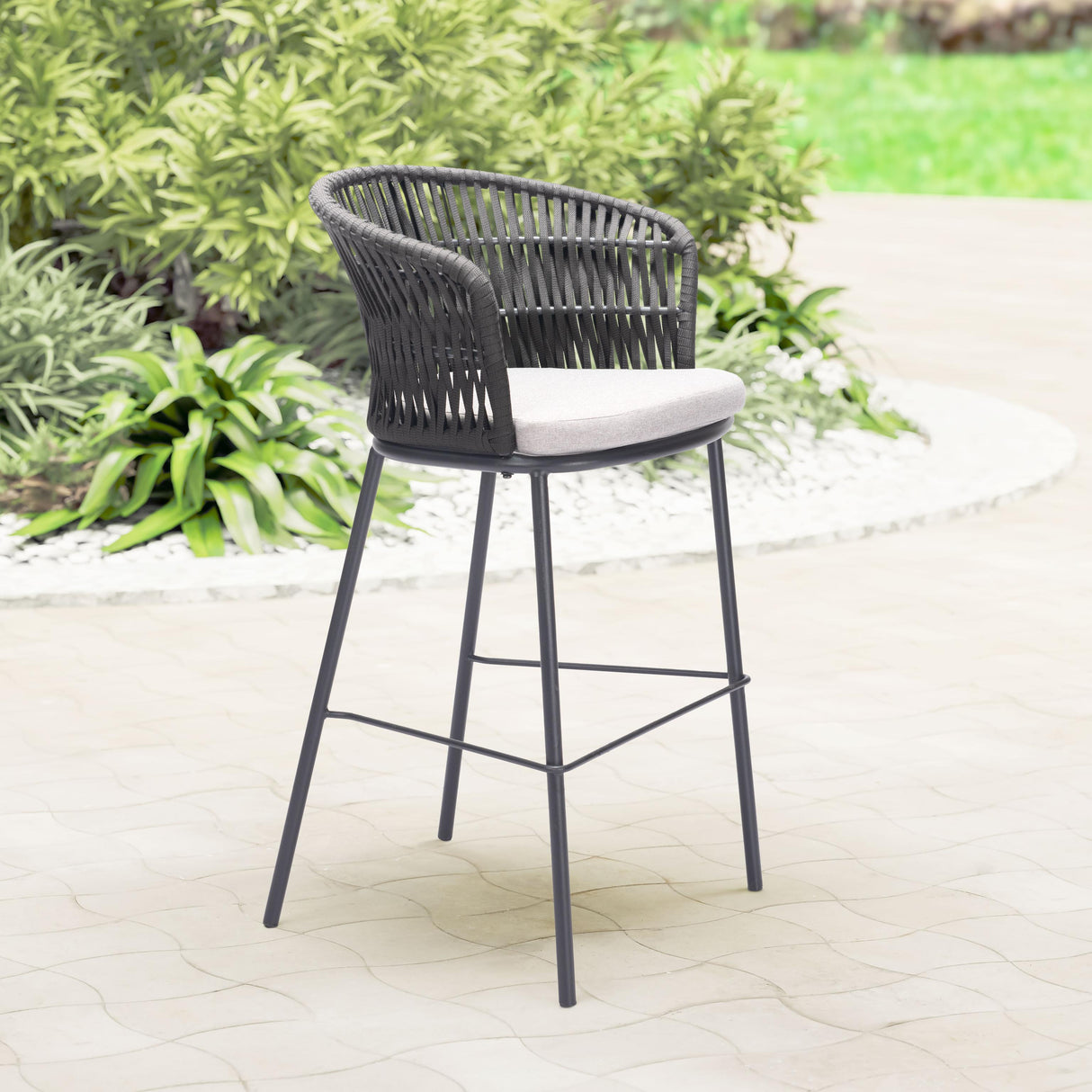 ZUO Freycinet Barstool (Set of 2) Black