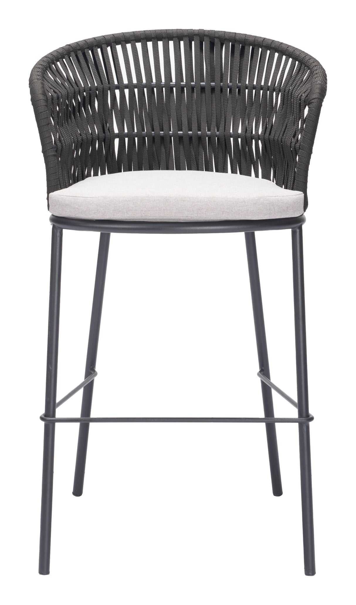 ZUO Freycinet Barstool (Set of 2) Black