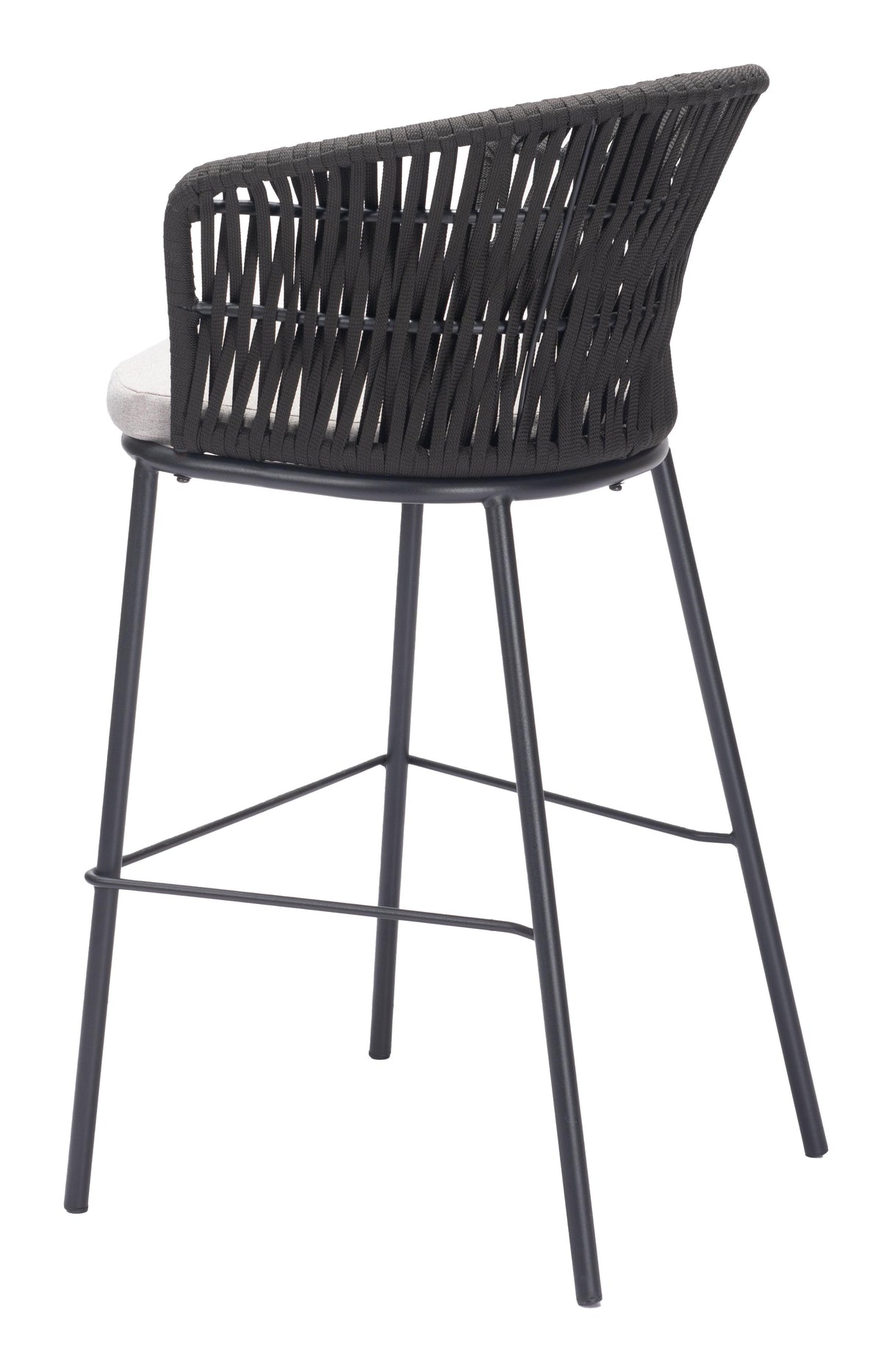 ZUO Freycinet Barstool (Set of 2) Black
