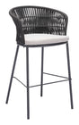 ZUO Freycinet Barstool (Set of 2) Black