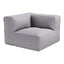 ZUO Luanda Corner Chair Gray