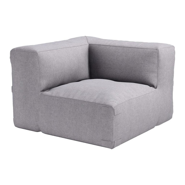 ZUO Luanda Corner Chair Gray