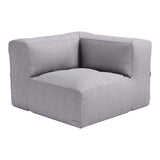 ZUO Luanda Corner Chair Gray