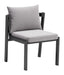 ZUO Horizon Dining Chair (Set of 2) Gray