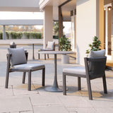 ZUO Horizon Dining Chair (Set of 2) Gray