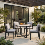 ZUO Horizon Dining Chair (Set of 2) Gray