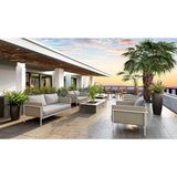 ZUO Frais Loveseat Gray