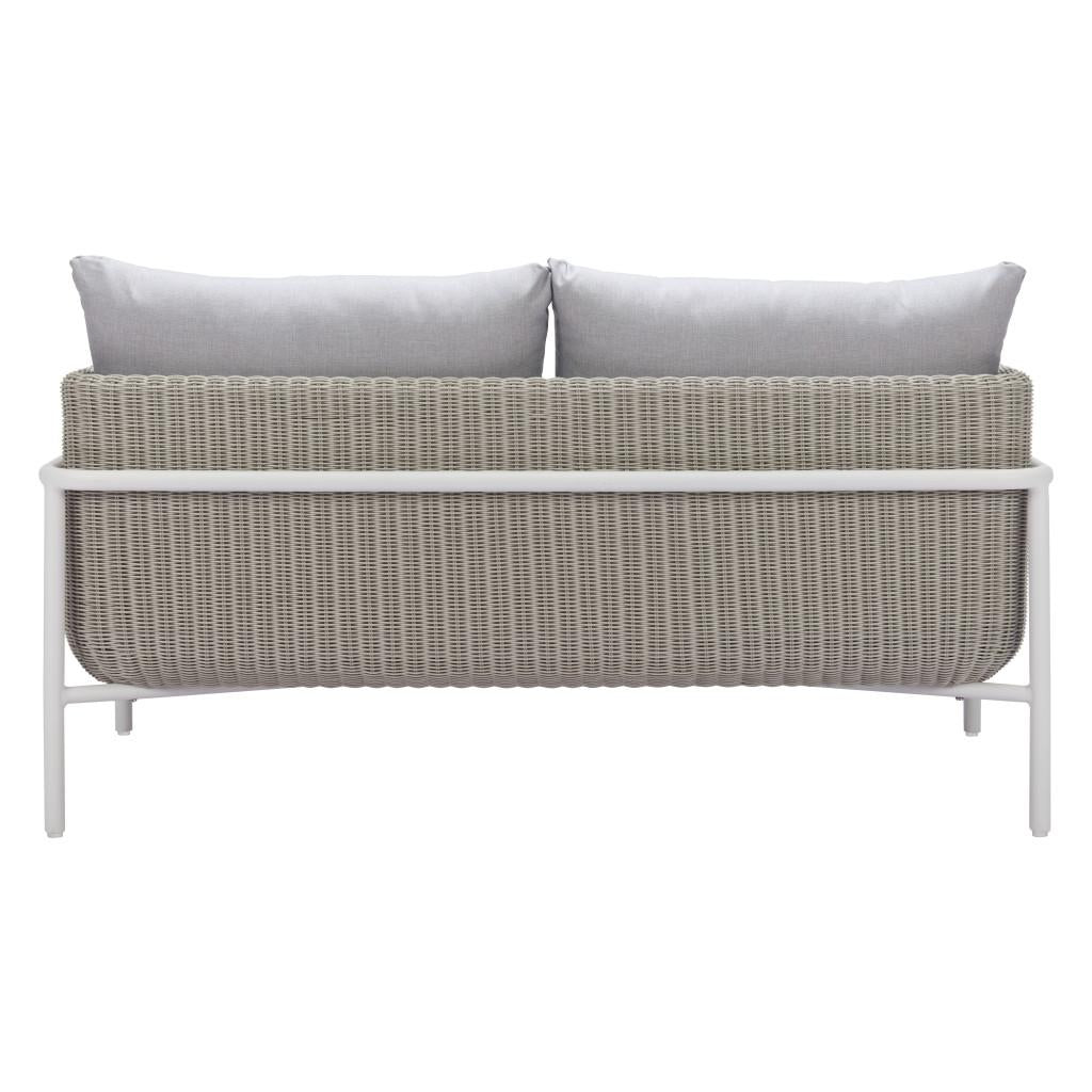 ZUO Frais Loveseat Gray