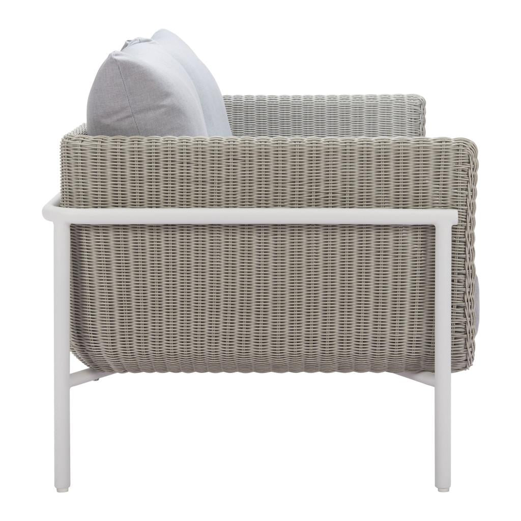 ZUO Frais Loveseat Gray