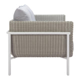ZUO Frais Loveseat Gray