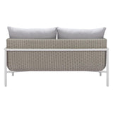 ZUO Frais Loveseat Gray