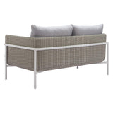 ZUO Frais Loveseat Gray
