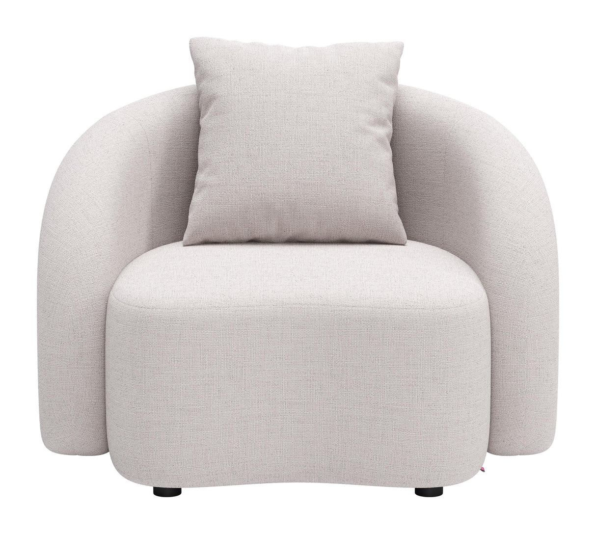 ZUO Sunny Isles Accent Chair Beige