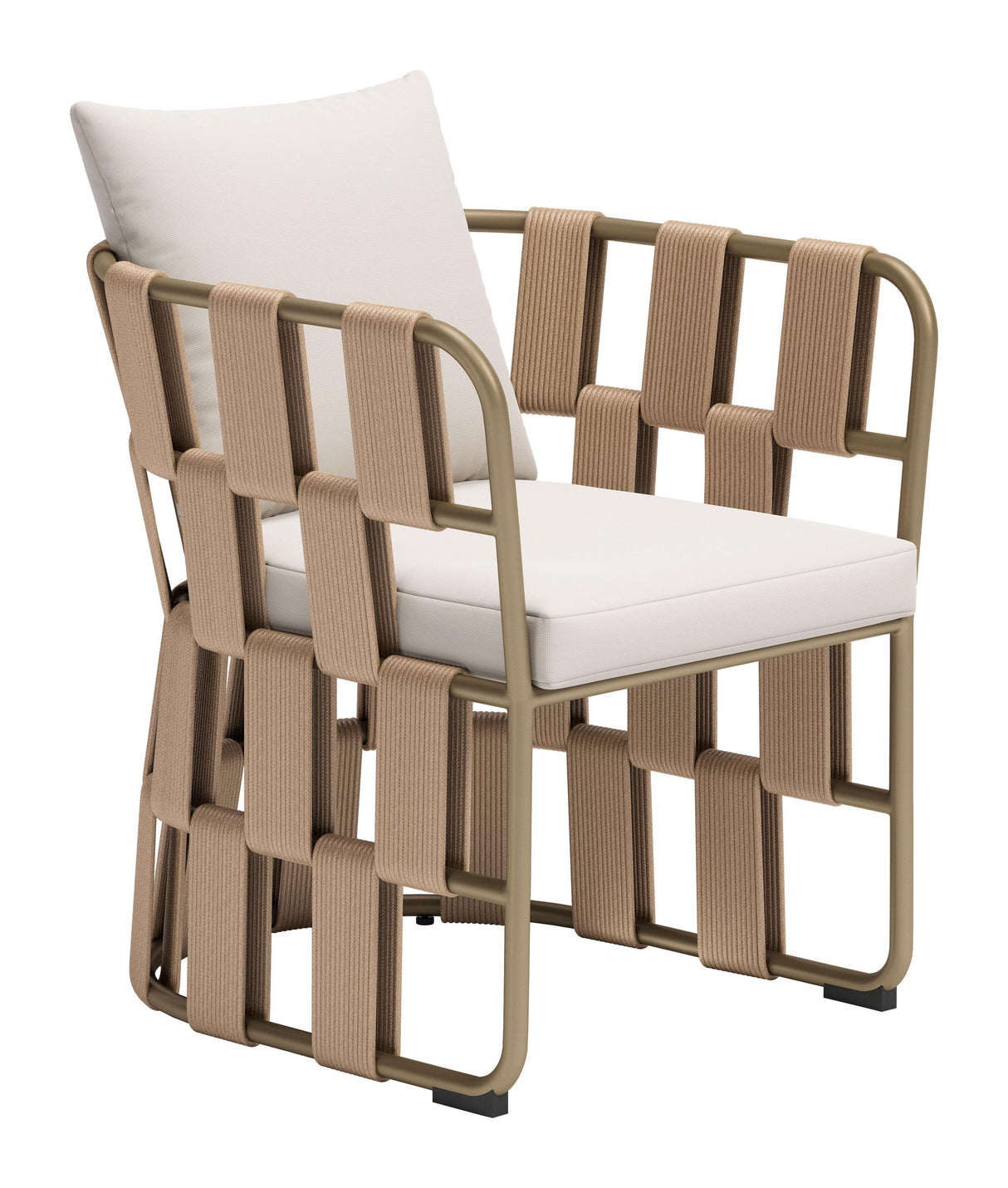 ZUO Quadrat Dining Chair White