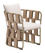 ZUO Quadrat Dining Chair White