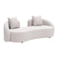 ZUO Sunny Isles Loveseat Beige