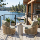 ZUO Kogur Side Table White