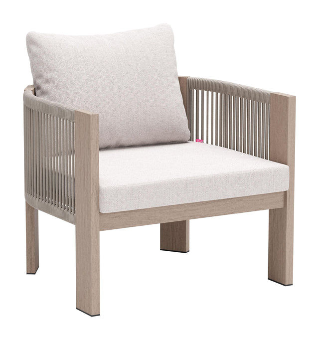 ZUO Rebel Accent Chair Beige