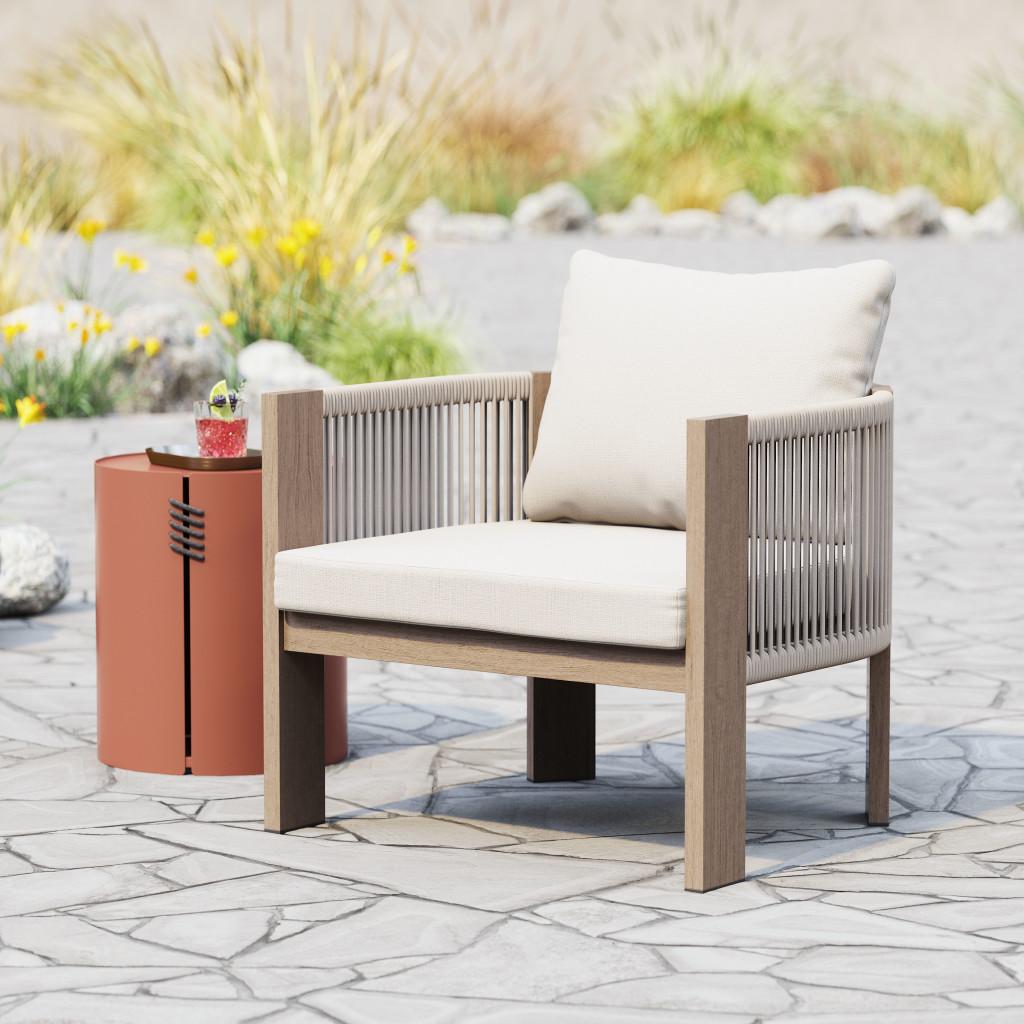 ZUO Rebel Accent Chair Beige