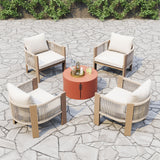 ZUO Rebel Accent Chair Beige