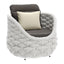 ZUO Coral Reef Accent Chair Gray