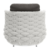 ZUO Coral Reef Accent Chair Gray