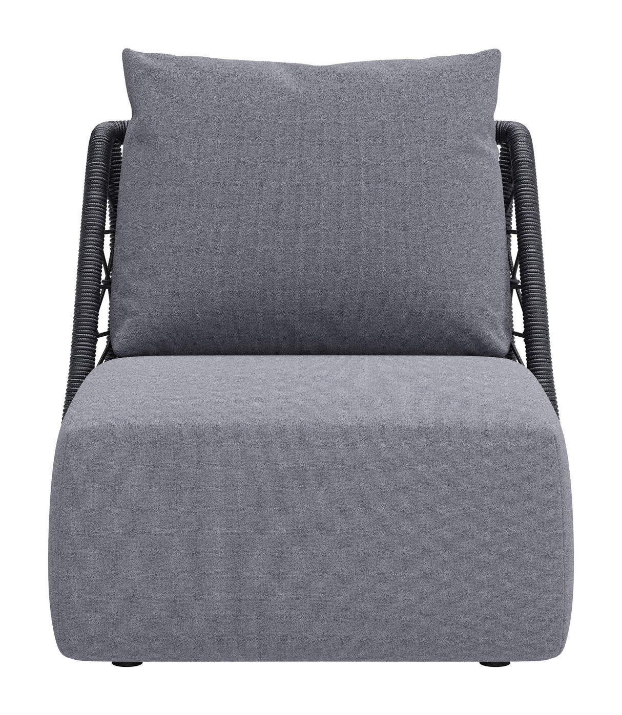 ZUO Mekan Accent Chair Gray