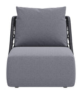 ZUO Mekan Accent Chair Gray