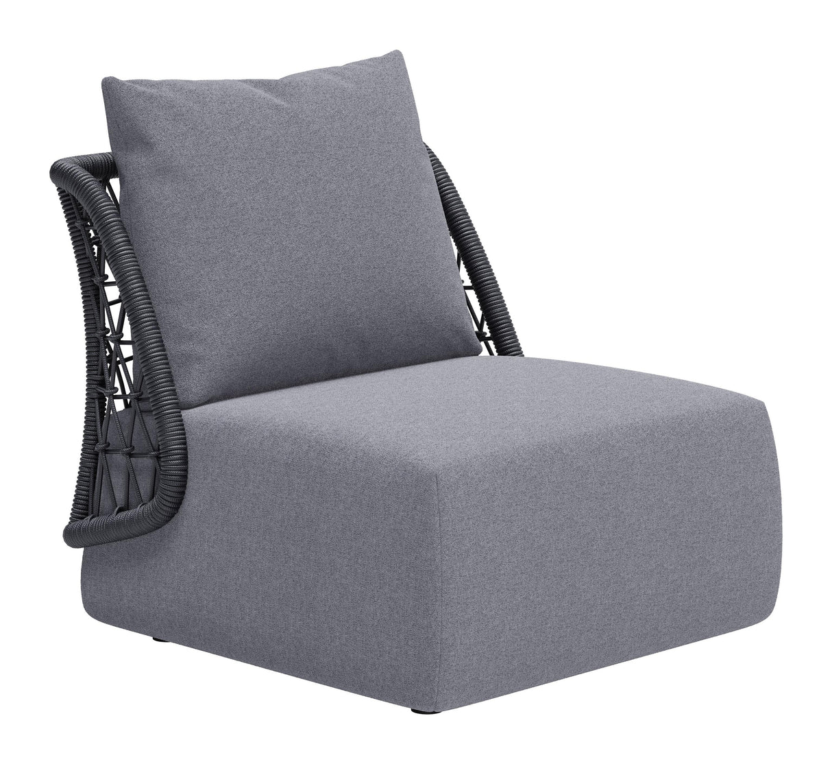 ZUO Mekan Accent Chair Gray
