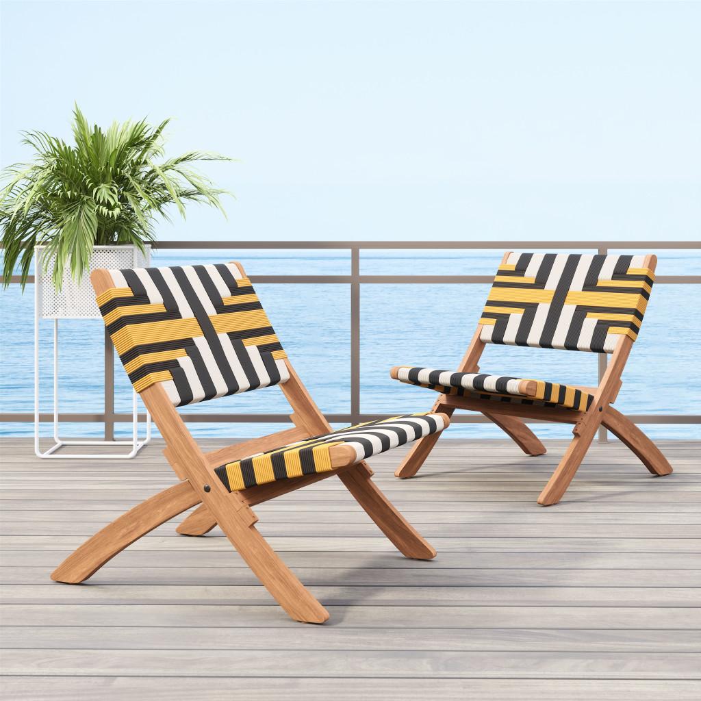 ZUO Sunbeam Lounge Chair Multicolor