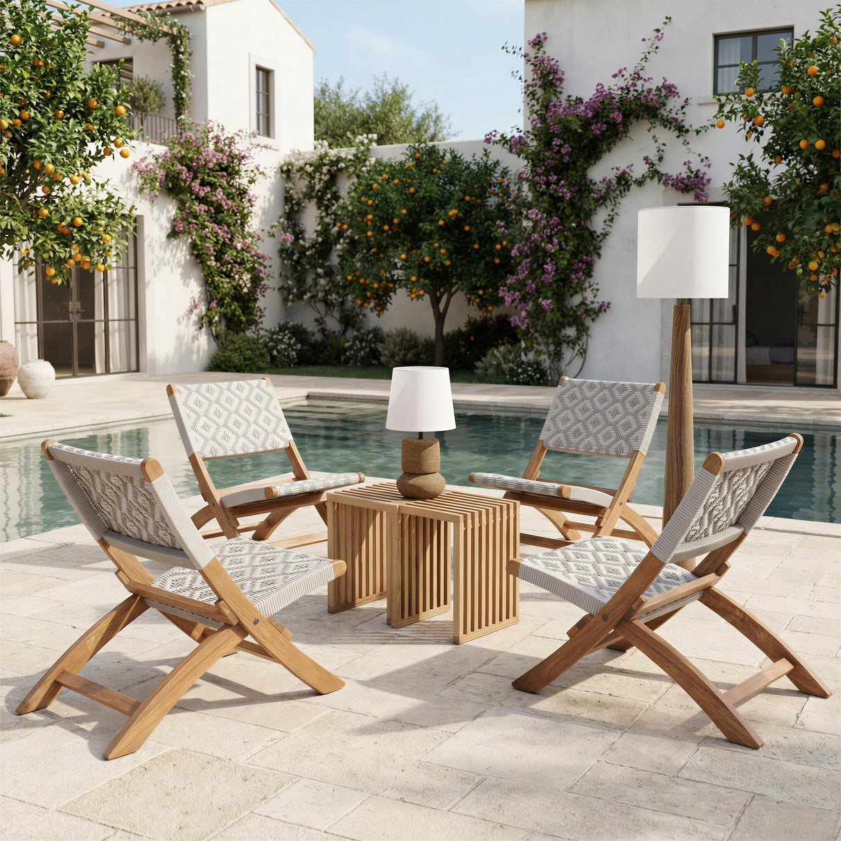 ZUO Tide Lounge Chair Multicolor