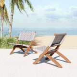 ZUO Tide Lounge Chair Multicolor