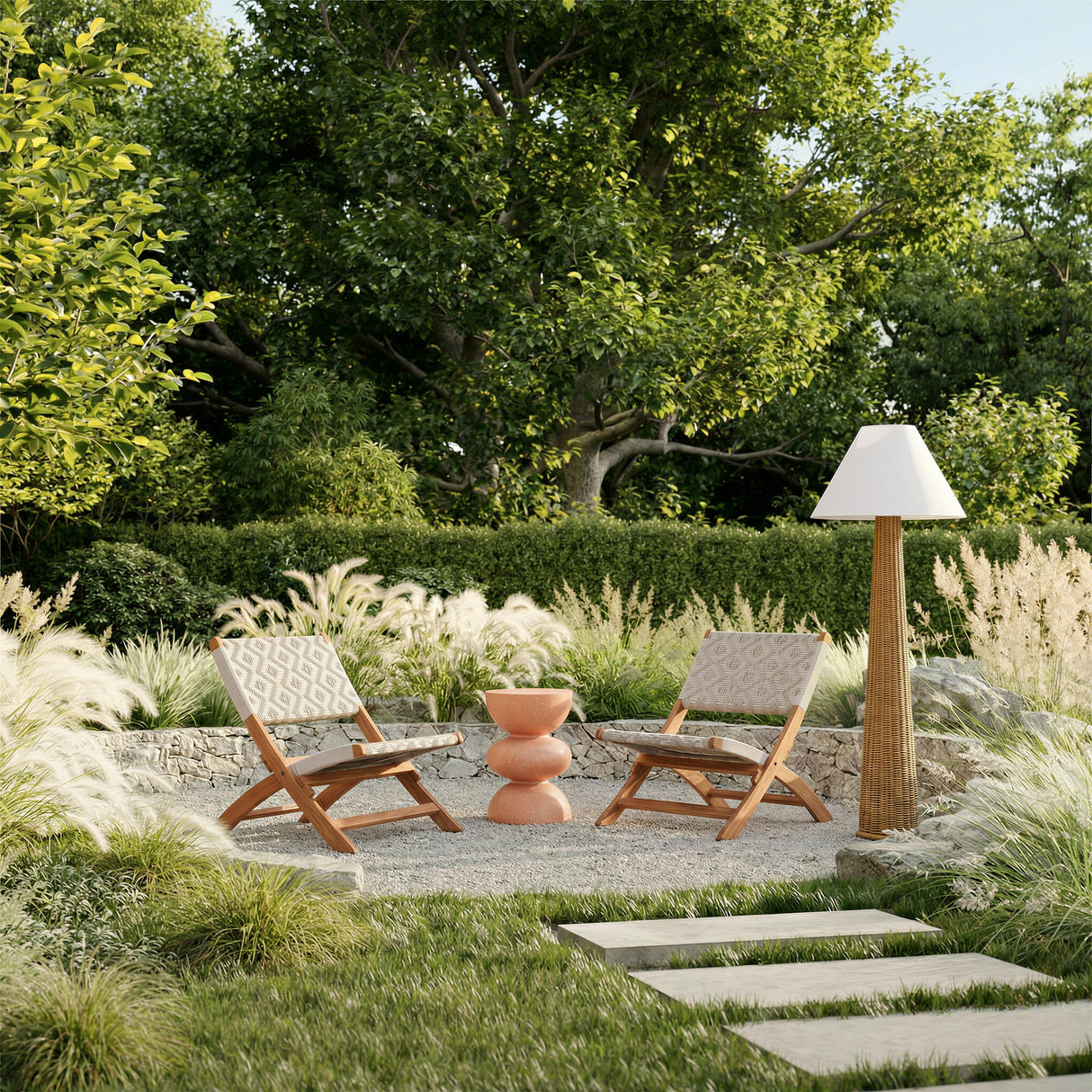 ZUO Tide Lounge Chair Multicolor