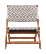 ZUO Tide Lounge Chair Multicolor