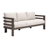 ZUO Bal Harbor Sofa White