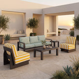 ZUO Shoreline Accent Chair Yellow
