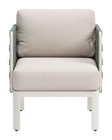 ZUO Bridgehampton Armchair White