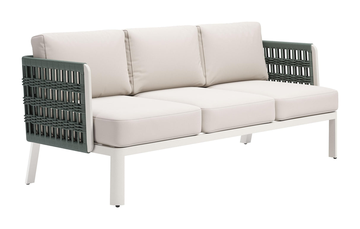ZUO Bridgehampton Sofa White