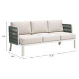 ZUO Bridgehampton Sofa White