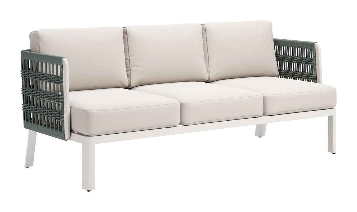ZUO Bridgehampton Sofa White